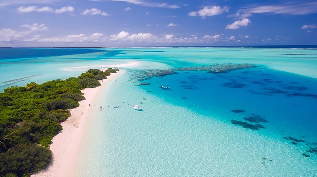 pobřeží Malediv